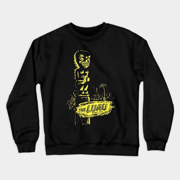 Luau Crewneck Sweatshirt by retrorockit